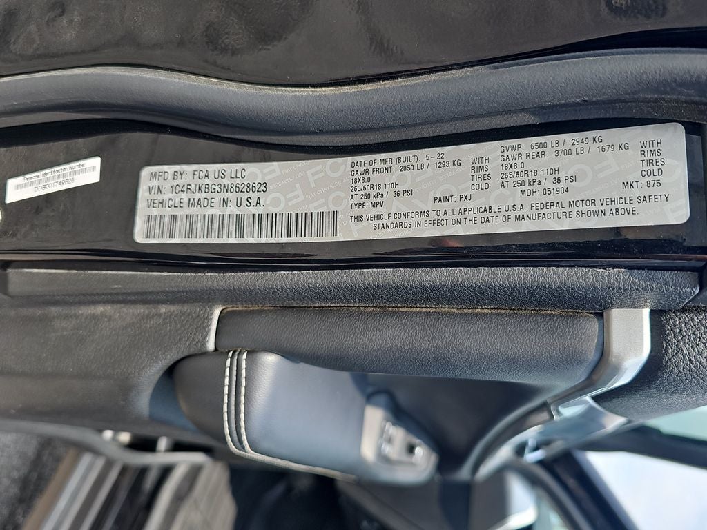2022 Jeep Grand Cherokee L Limited