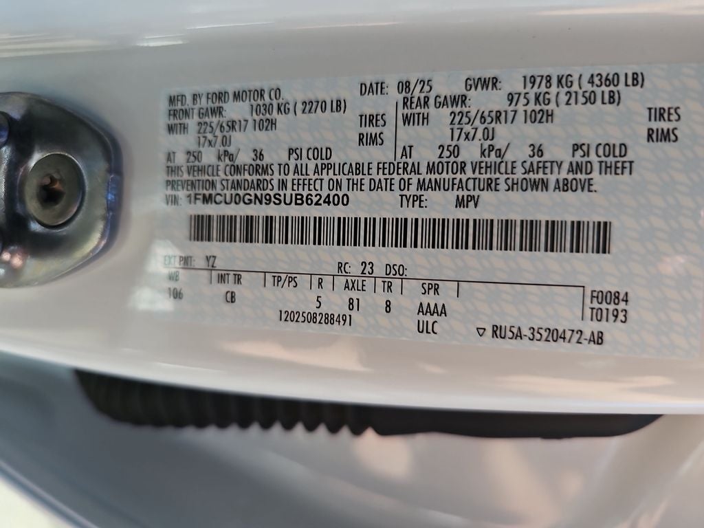 2025 Ford Escape Active