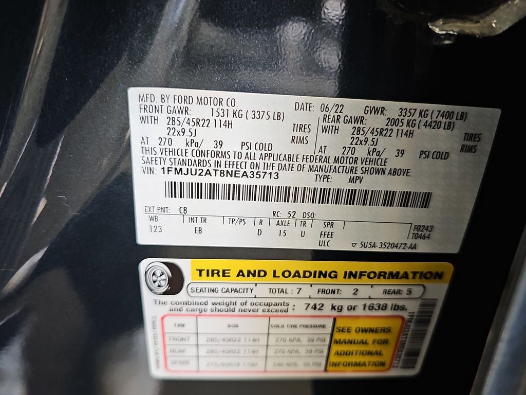 2022 Ford Expedition Limited