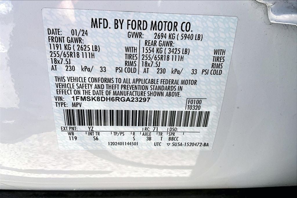 2024 Ford Explorer XLT