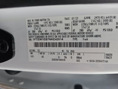 2022 Ford F-150 XL