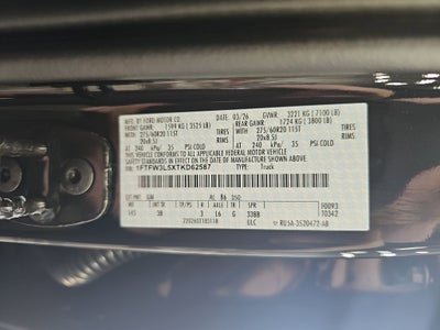 2026 Ford F-150 XLT BLACK WIDOW