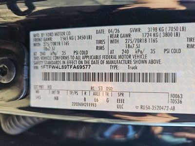 2026 Ford F-150 Tremor
