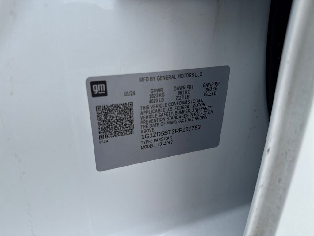 2024 Chevrolet Malibu LT 1LT