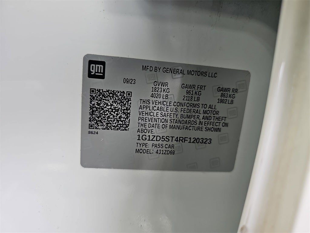 2024 Chevrolet Malibu LT 1LT