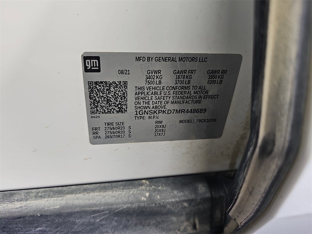 2021 Chevrolet Tahoe Z71