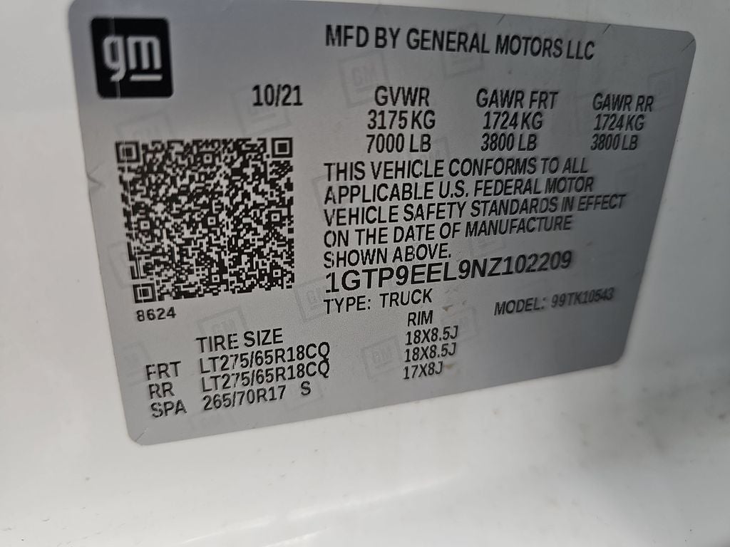2022 GMC Sierra 1500 Limited AT4