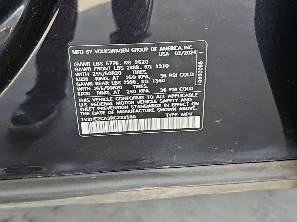 2024 Volkswagen Atlas Cross Sport 2.0T SE w/Technology