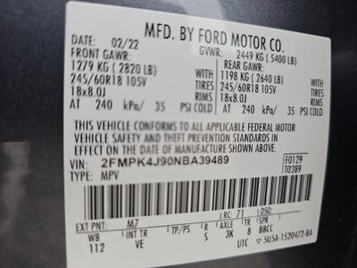 2022 Ford Edge SEL