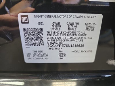 2022 Chevrolet Silverado 2500HD High Country