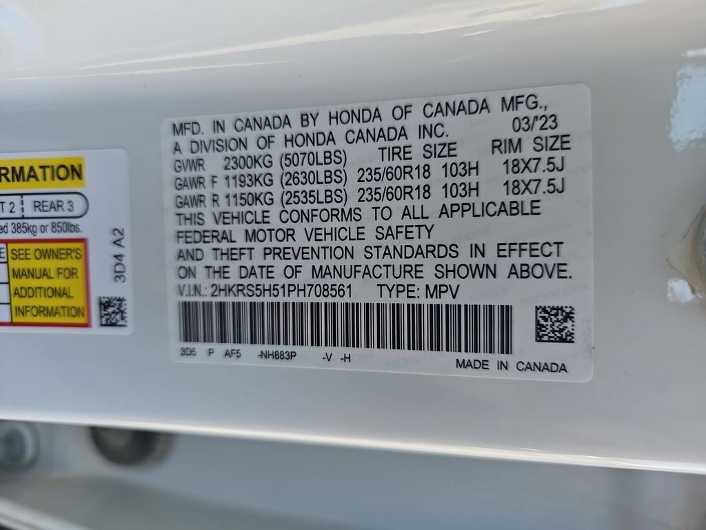 2023 Honda CR-V Hybrid Sport