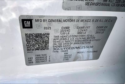 2021 Chevrolet Silverado 1500 LTZ