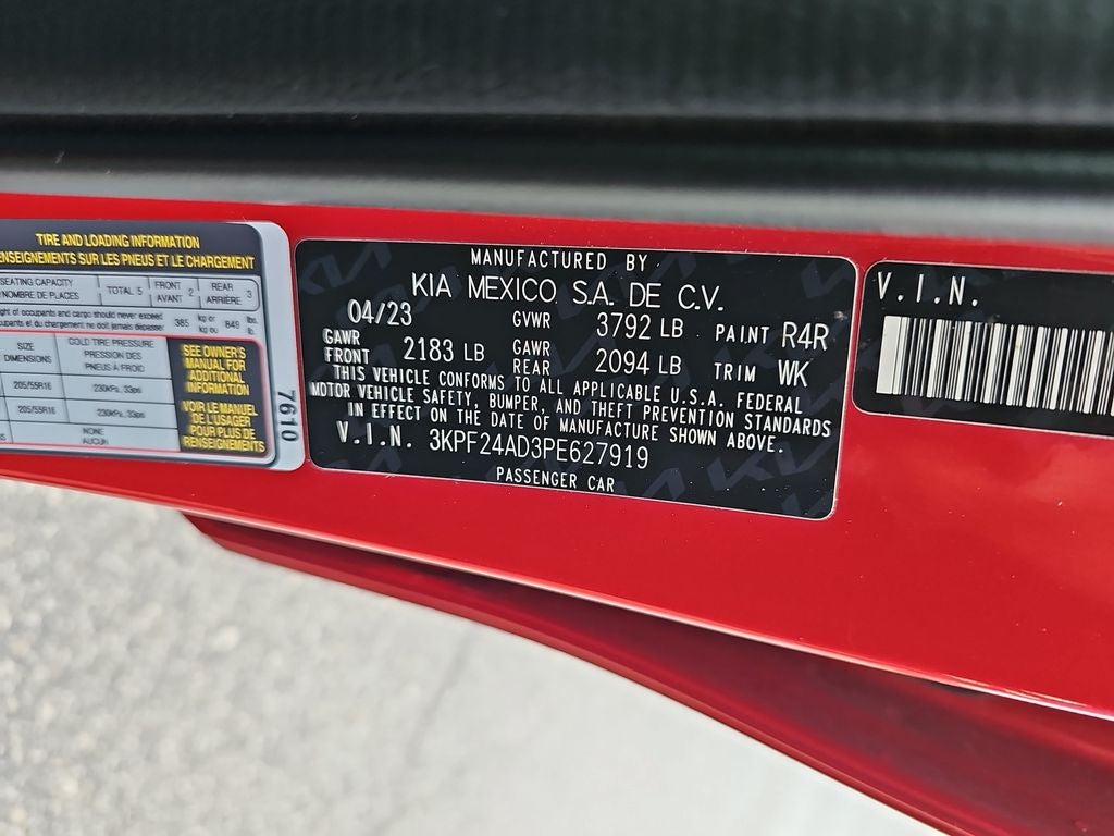 2023 Kia Forte LXS