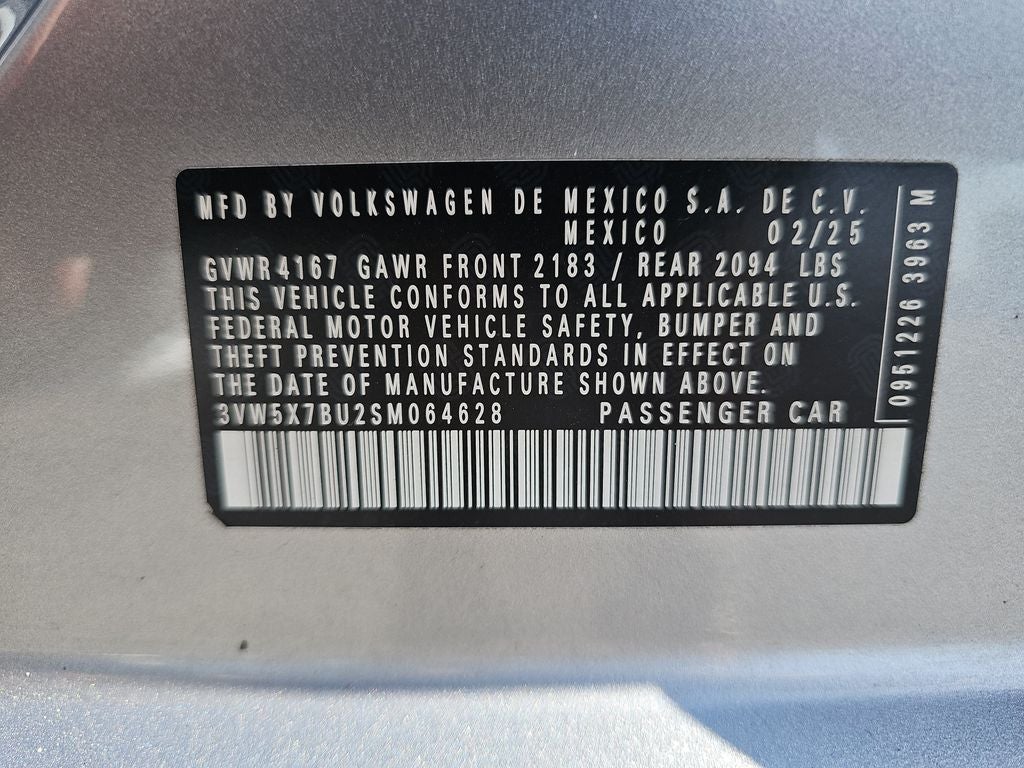 2025 Volkswagen Jetta 1.5T S