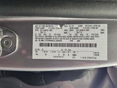 2022 Lincoln Corsair Standard