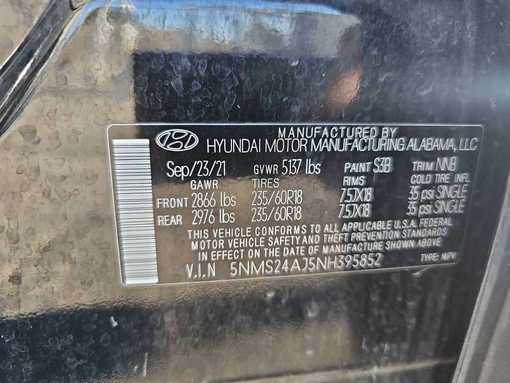 2022 Hyundai Santa Fe SEL