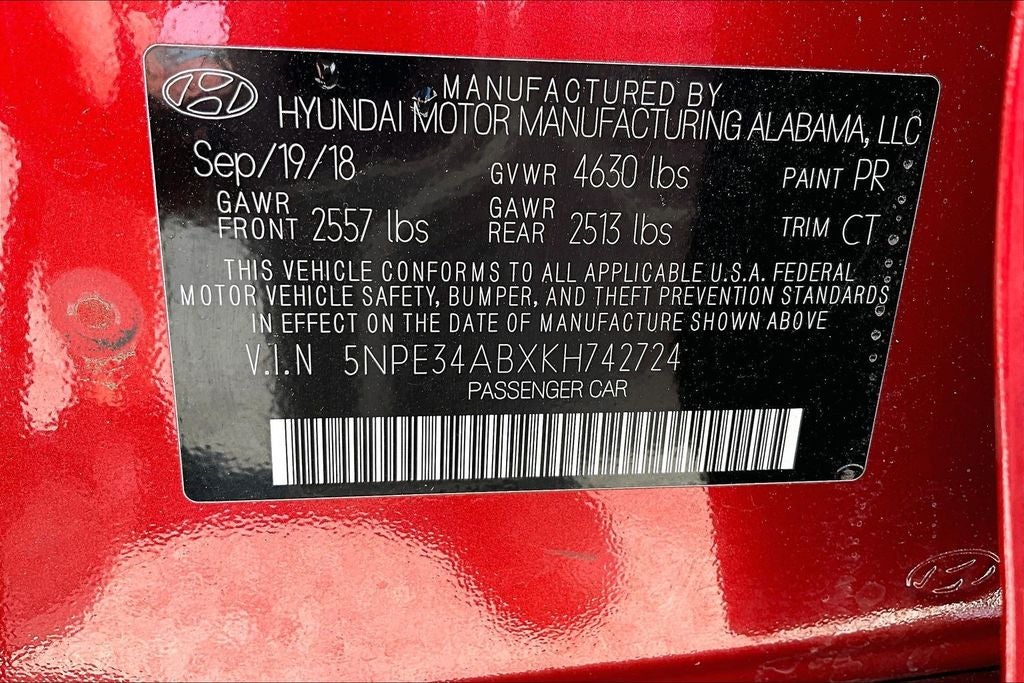 2019 Hyundai Sonata Limited