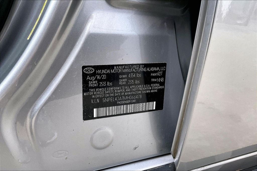 2021 Hyundai Sonata SEL
