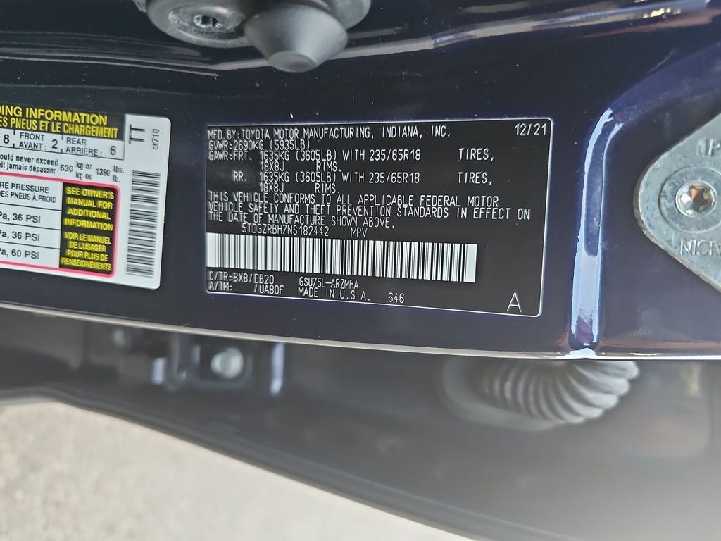 2022 Toyota Highlander XLE