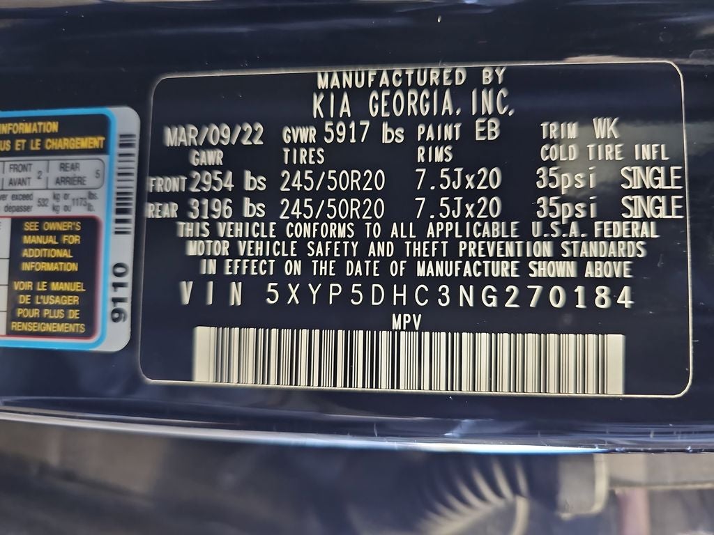 2022 Kia Telluride SX