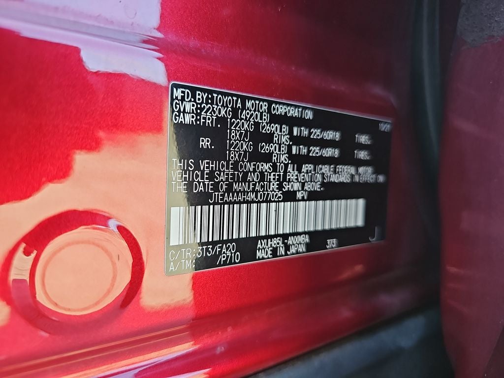 2021 Toyota Venza LE