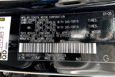 2025 Toyota 4Runner i-FORCE MAX Hybrid TRD Off Road