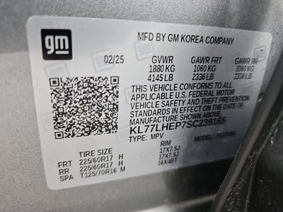 2025 Chevrolet Trax LT
