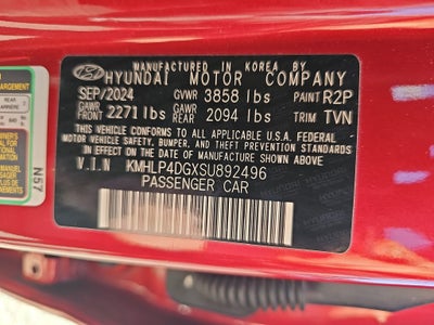 2025 Hyundai Elantra Limited