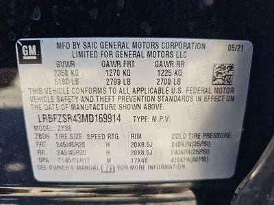2021 Buick Envision Avenir